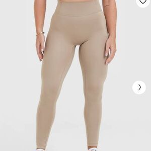 Oneractive timeless high-waisted leggings sandstone women's medium regular lengt